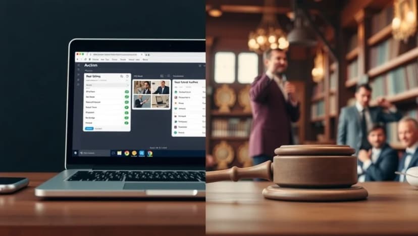 Skillnaden mellan nätauktion och traditionell auktion